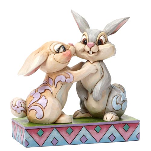 Disney Traditions Bambi Thumper and Miss Bunny Twitterpation Statue